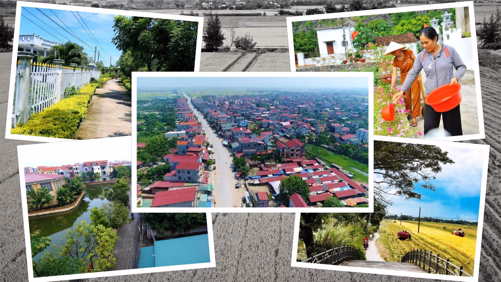 Bộ mặt nông thôn thay đổi rõ rệt, tất cả đều nhờ người dân đồng lòng.