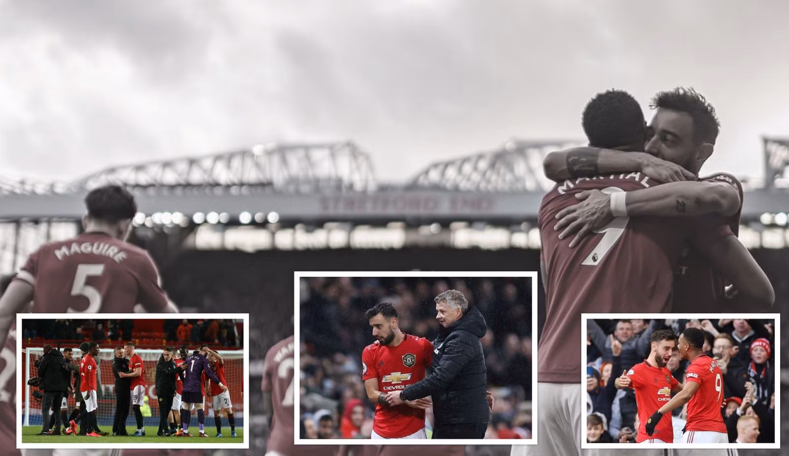 Man United trở thành một khối đoàn kết và thi đấu đầy hào hứng. Ảnh: DM, AFP, Reuters