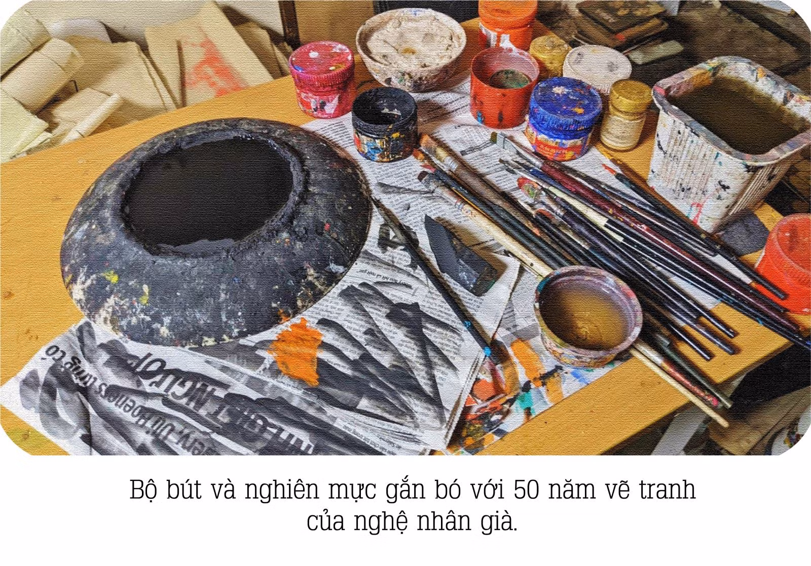 Năm Dần xem tranh 'Ngũ hổ' Hàng Trống ảnh 3