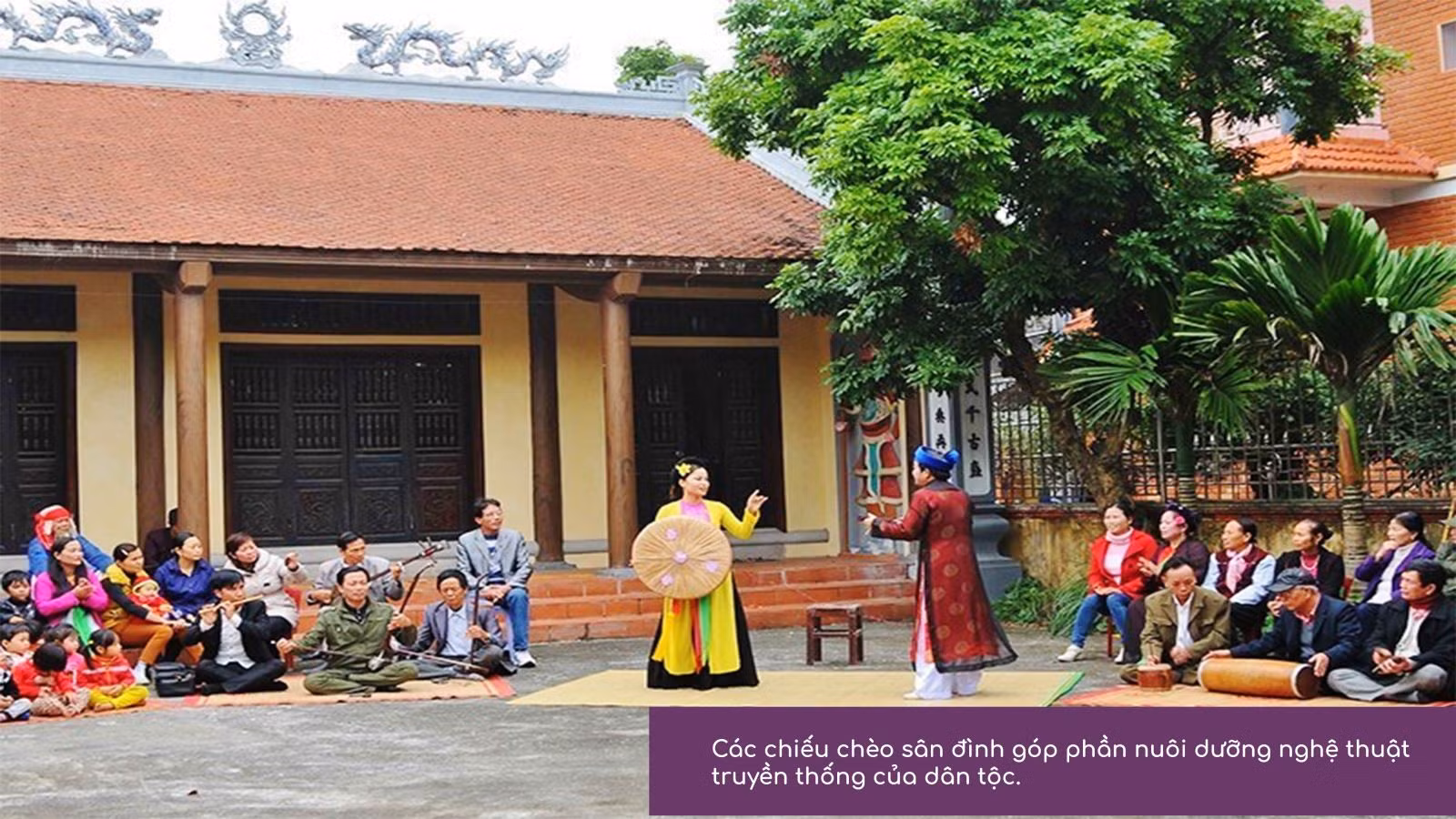 Đưa tiếng trống chèo sông Hồng vang xa ảnh 4