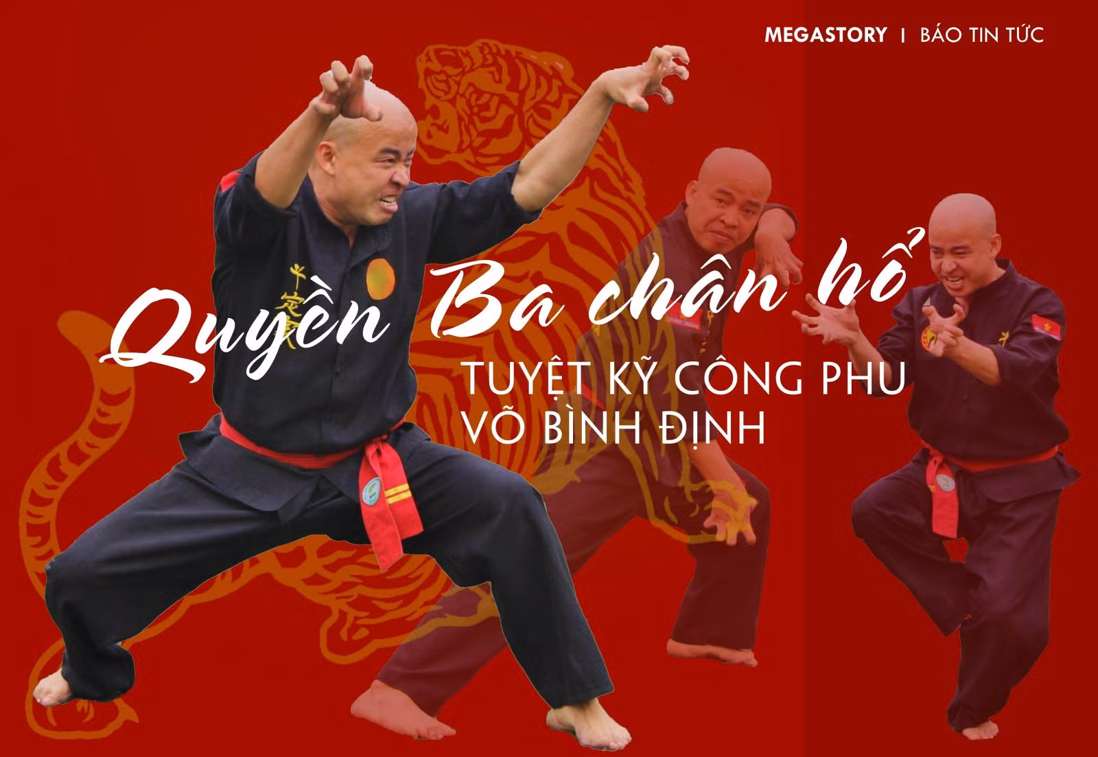 Quyền Ba chân hổ - Tuyệt kỹ công phu võ Bình Định