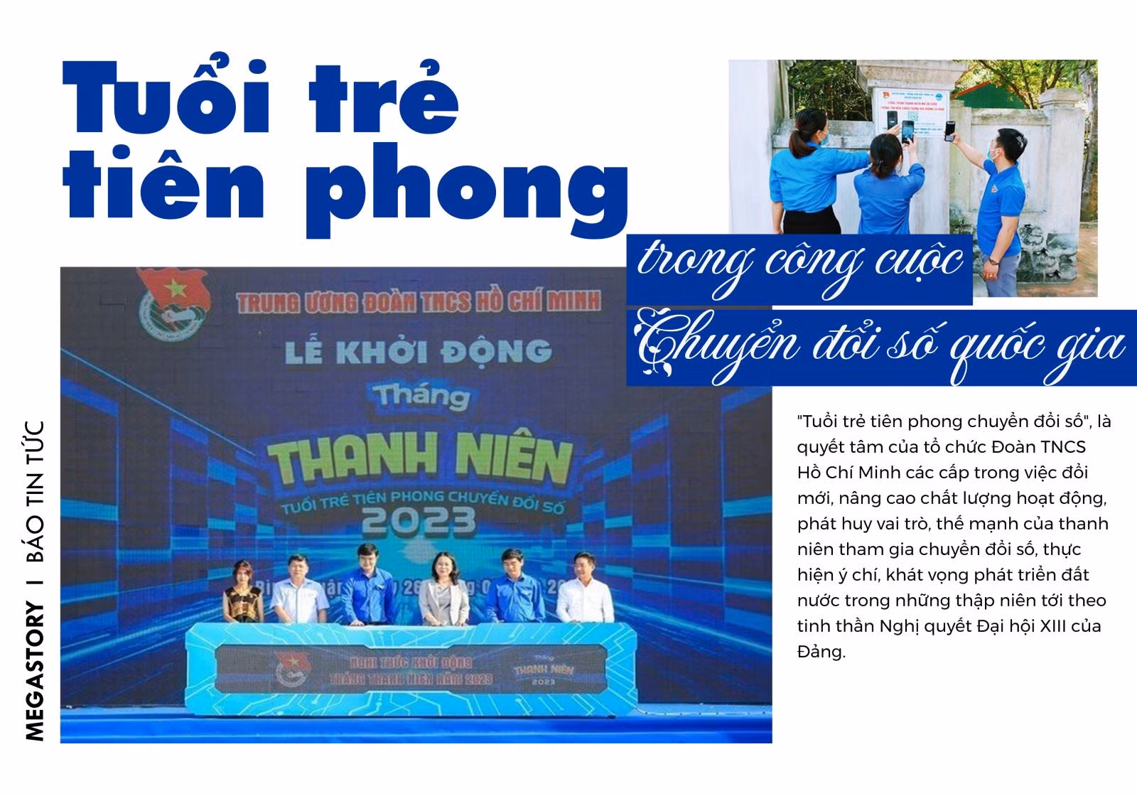 Tuổi trẻ tiên phong trong công cuộc chuyển đổi số quốc gia