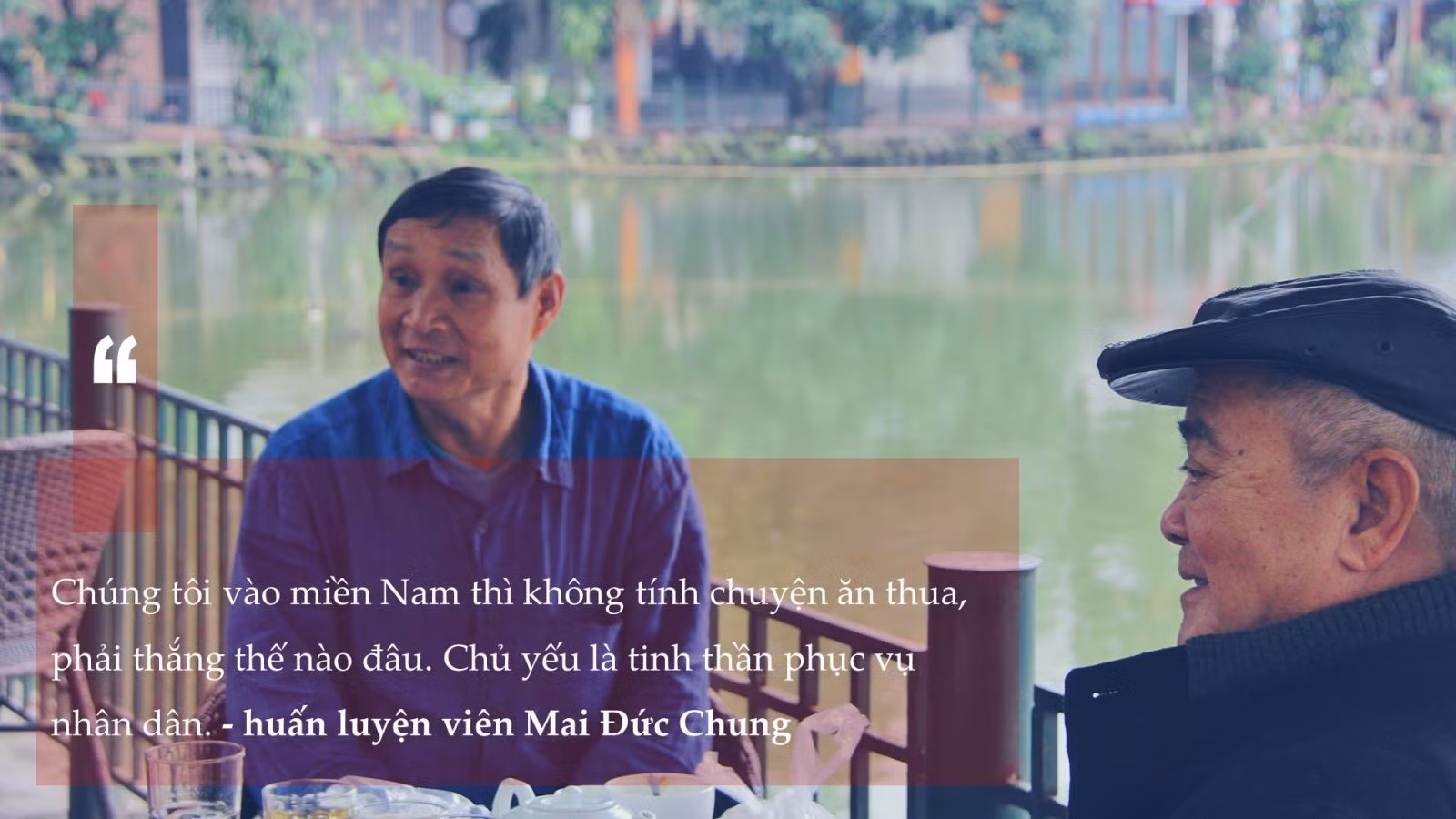 Trung phong Mai Đức Chung kể về trận cầu lịch sử đầu tiên giữa 2 miền Nam - Bắc ảnh 13