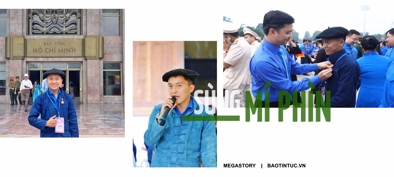 Những ngày tháng 9, Sùng Mí Phìn hân hoan khi được ra thủ đô tham dự Đại hội Thanh niên tiên tiến lần thứ 7.