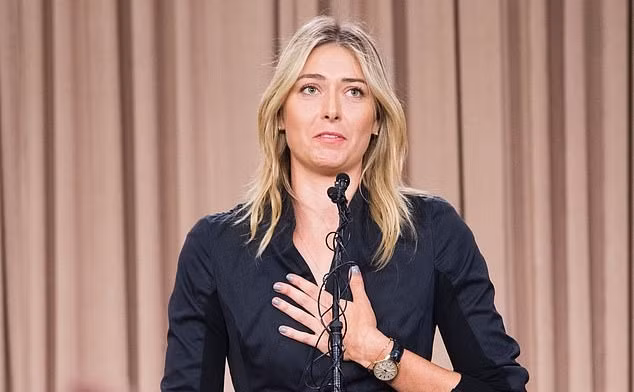 Sharapova giãi bày về lệnh cấm thi đấu 15 tháng, khẳng định mình vô tội. Ảnh: AFP