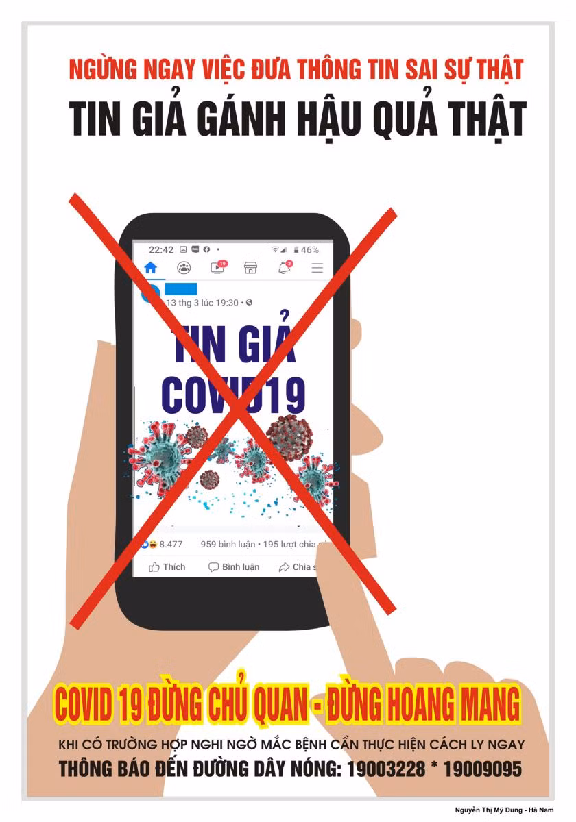 Giới thiệu bộ tranh tuyên truyền phòng, chống dịch COVID-19 ảnh 9