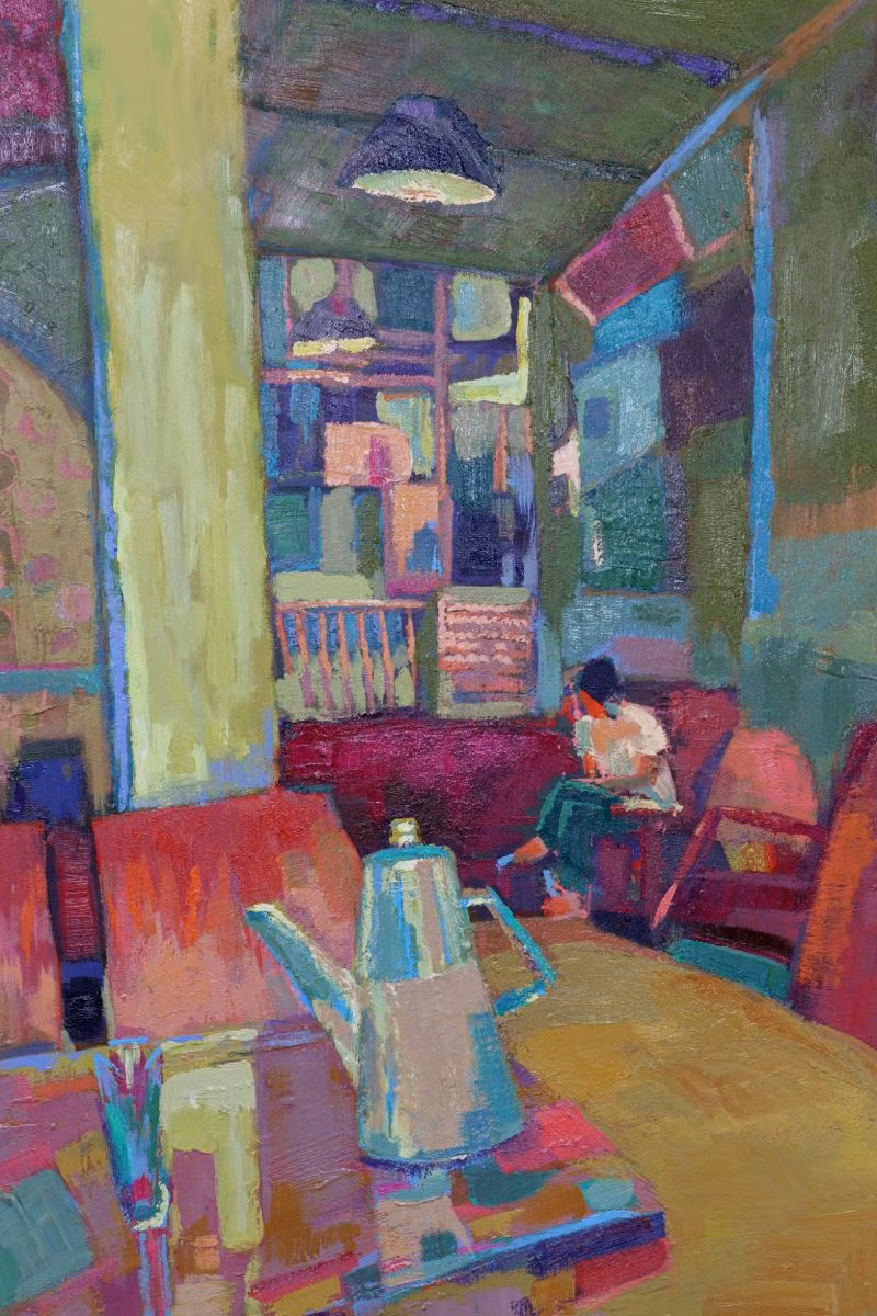 Nghệ thuật sơn mài và kỹ thuật ăn mòn trên hợp kim nhôm được đánh giá cao tại giải UOB Painting of the Year 2025 ảnh 11