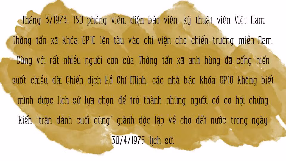 Dấu chân 'lính thông tấn' suốt chiều dài Đại thắng mùa Xuân 1975 ảnh 1