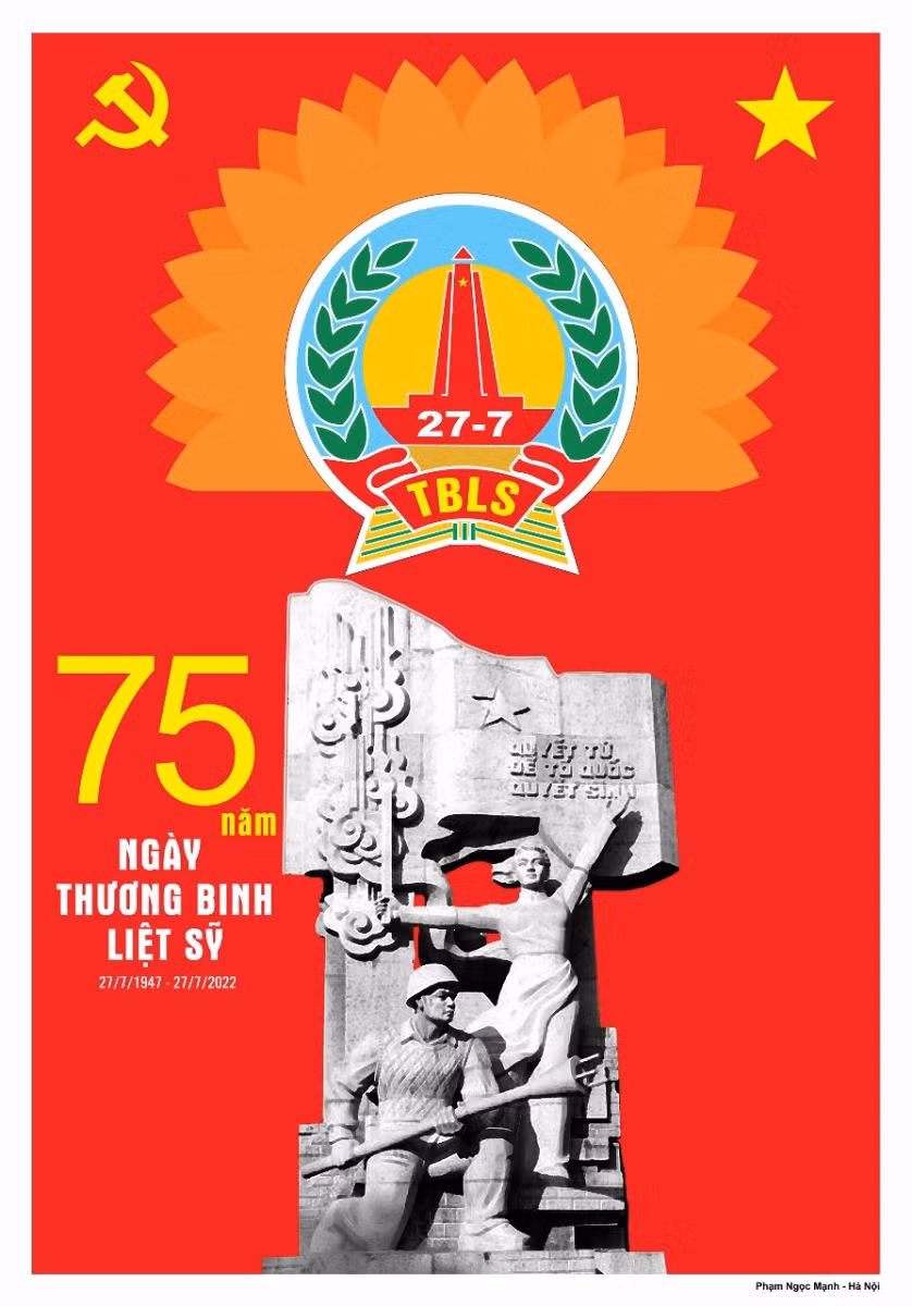 Ra mắt bộ sưu tập tranh cổ động tuyên truyền 75 năm Ngày Thương binh, Liệt sỹ ảnh 4