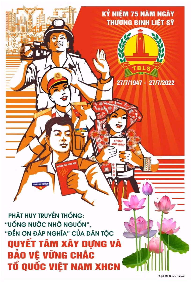 Ra mắt bộ sưu tập tranh cổ động tuyên truyền 75 năm Ngày Thương binh, Liệt sỹ ảnh 13
