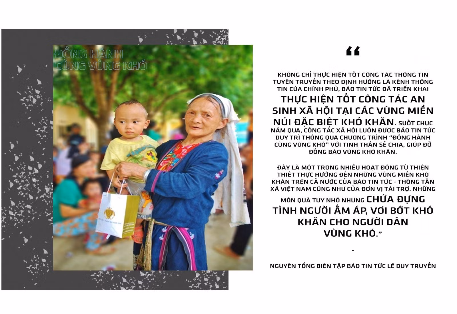 'Đồng hành cùng vùng khó' - Đem ‘tinh thần Tin tức’ nối dài những hành trình sẻ chia ảnh 5