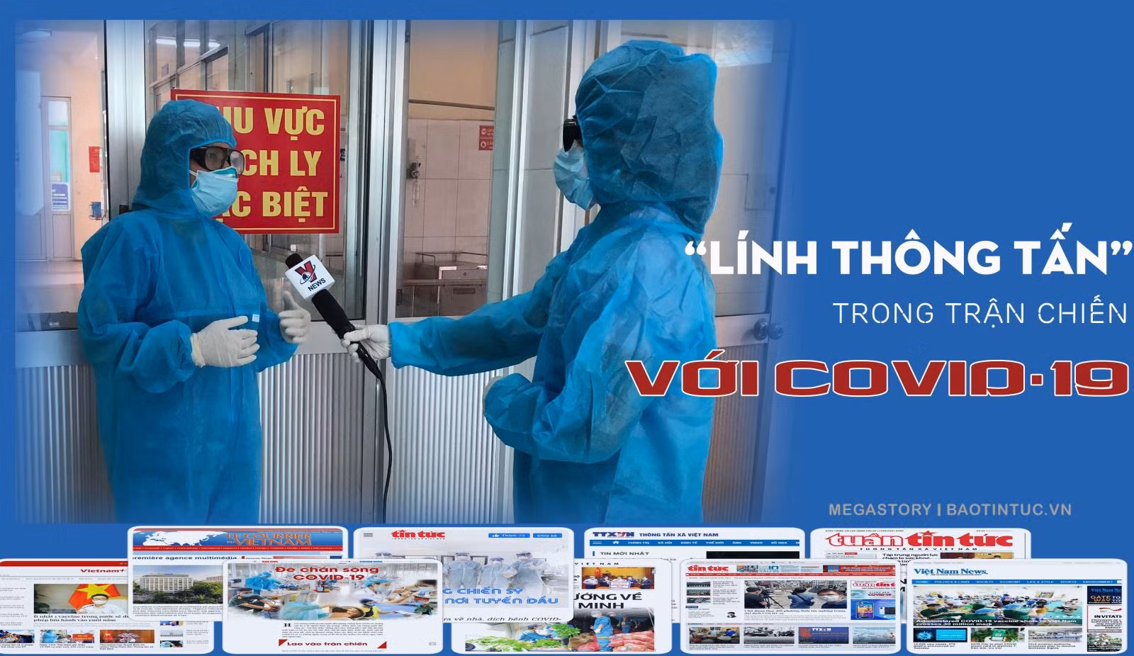 'Lính thông tấn' trong trận chiến với COVID-19
