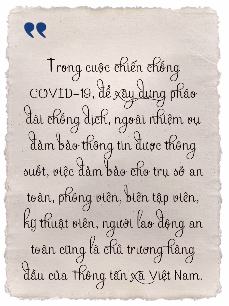'Lính thông tấn' trong trận chiến với COVID-19 ảnh 24