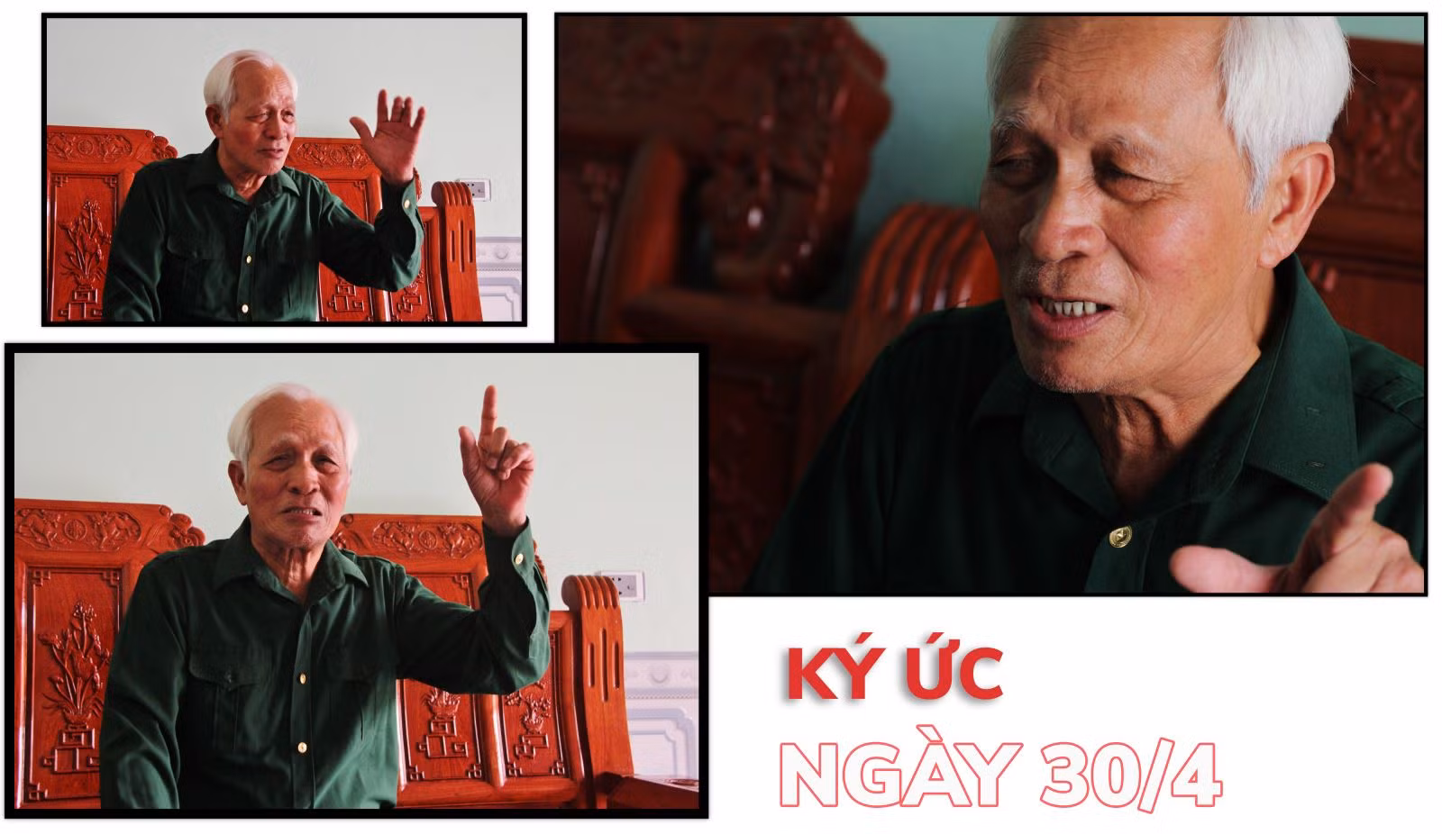 Người cựu chiến binh như trẻ lại khi được nhắc nhớ đến "một thời hoa lửa".