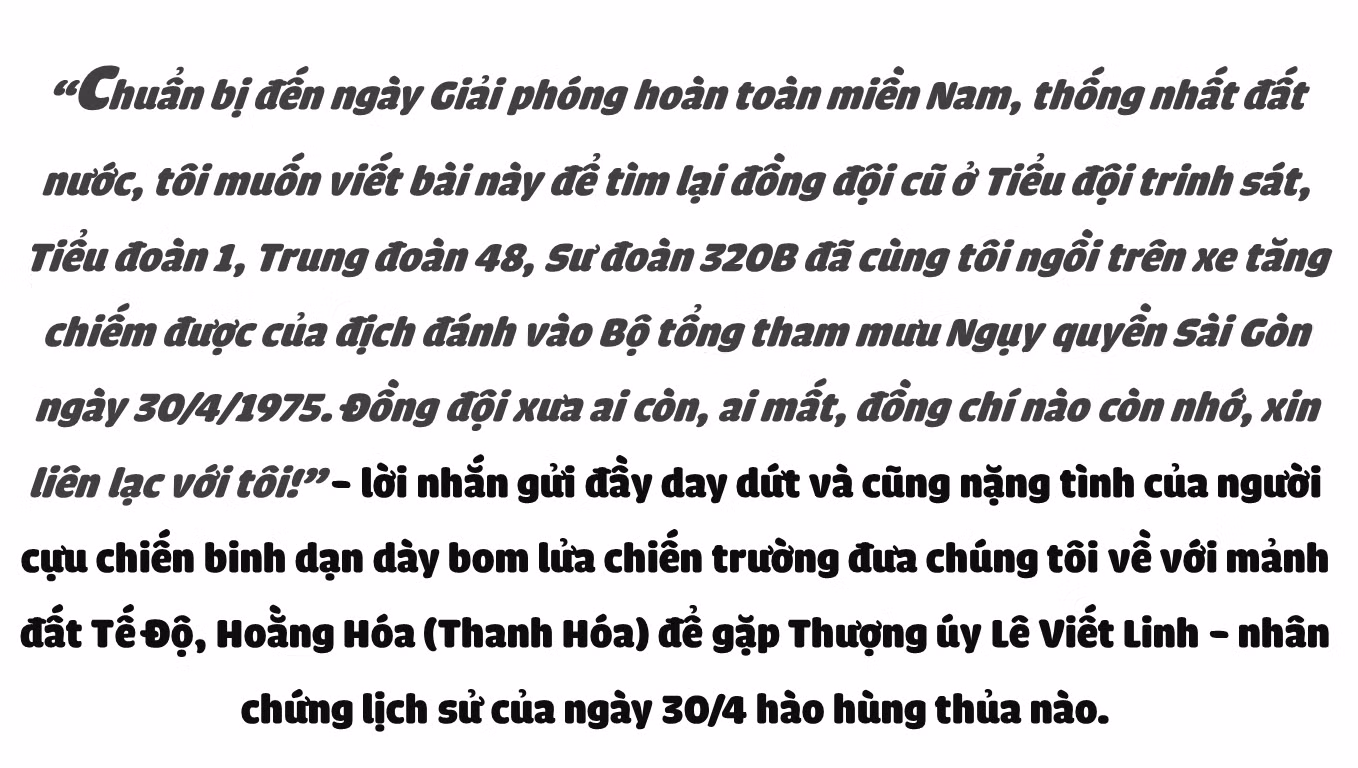 Người chỉ huy 12 chiếc xe tăng bắt được của địch đánh vào Bộ tổng tham mưu Ngụy quyền Sài Gòn ảnh 1