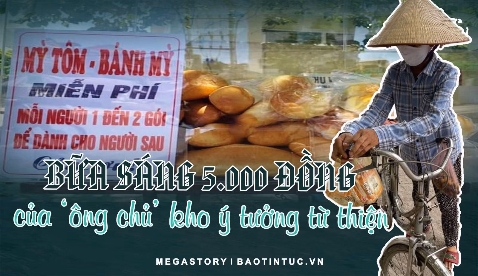 Bữa sáng 5.000 đồng của ‘ông chủ’ kho ý tưởng từ thiện