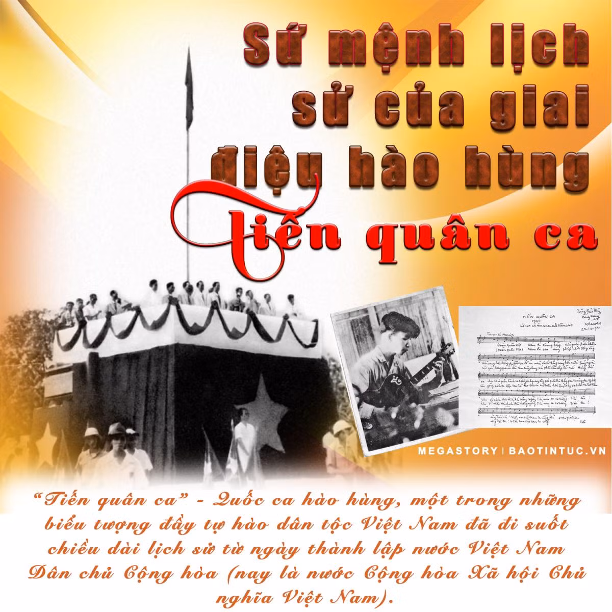 Sứ mệnh lịch sử của giai điệu hào hùng ‘Tiến quân ca’ 