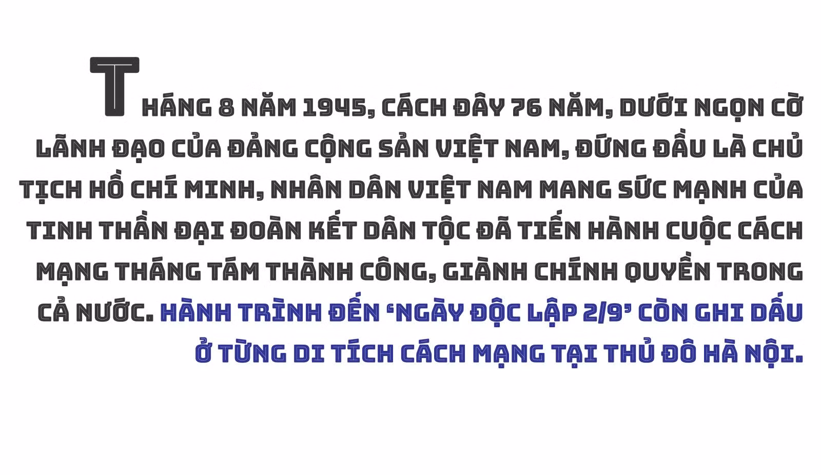 Những địa danh ghi dấu ‘hành trình trước Ngày Độc lập 2/9’ ảnh 1