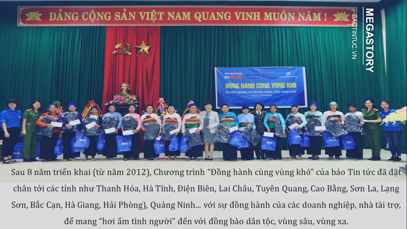Ấm áp Điền Quang trong chương trình 'Đồng hành cùng vùng khó' của báo Tin tức ảnh 11