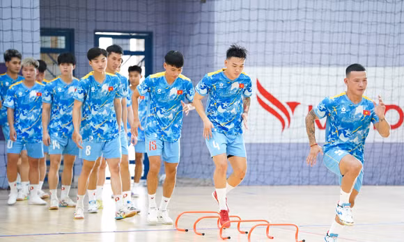 AIMAG 2026: Tuyển Futsal Việt Nam tập trung nhiều gương mặt mới