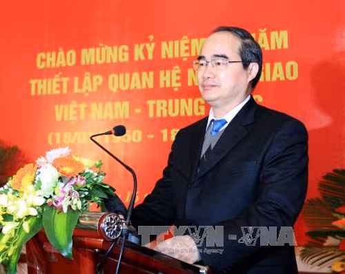 Kỷ niệm 65 năm thiết lập quan hệ ngoại giao Việt -Trung ảnh 1