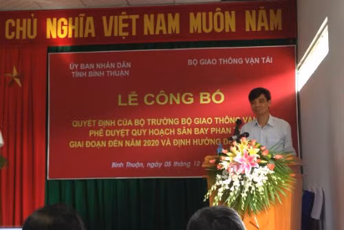 Khởi công xây sân bay Phan Thiết trong tháng 1 ảnh 1