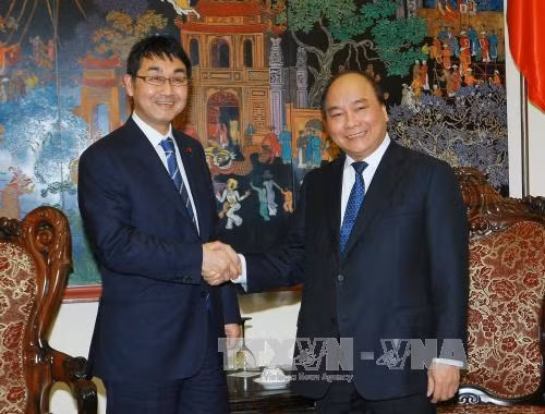Phó Thủ tướng Nguyễn Xuân Phúc tiếp Hạ nghị sỹ Nhật Bản ảnh 1