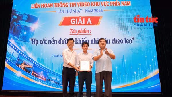 Trao giải Liên hoan Thông tin video khu vực phía Nam lần thứ nhất