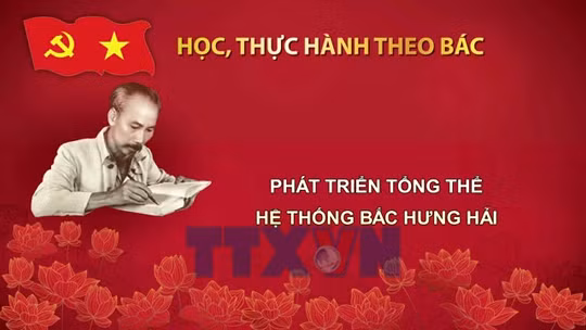 Học, thực hành theo Bác: Phát triển tổng thể hệ thống Bắc Hưng Hải