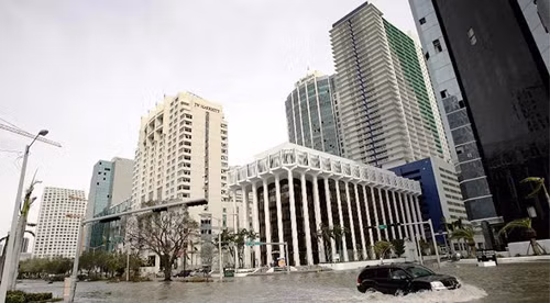 Nước biển dâng đe dọa bang Florida của Mỹ ảnh 1