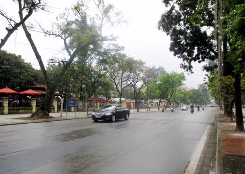 Phố Điện Biên Phủ bình lặng giữa lòng Hà Nội ảnh 11