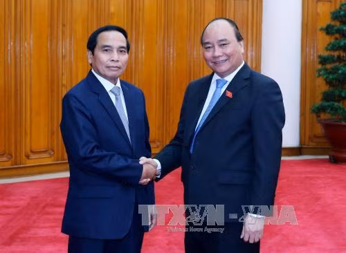 Thủ tướng tiếp đồng chí Bunthoong Chitmany ảnh 1
