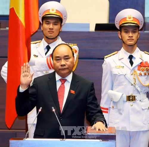 Thủ tướng Nguyễn Xuân Phúc tuyên thệ nhậm chức ảnh 1