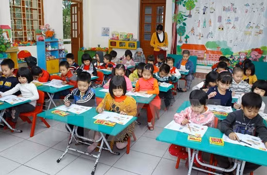 Đào tạo tràn lan giáo viên mầm non ảnh 1