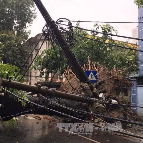 Mất điện nhiều khu vực Thủ đô ảnh 1
