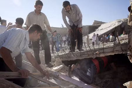 Chiến sự lại bùng phát dữ dội ở Syria ảnh 1
