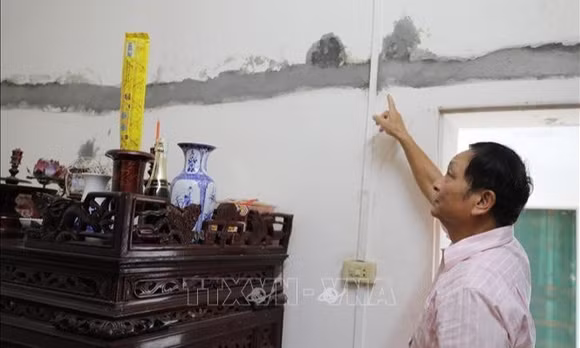 Phú Thọ: Cần làm rõ phản ánh nhà dân nứt lún quanh dự án Vĩnh Phú Complex