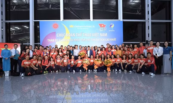 Đoàn Thể thao Việt Nam lên đường chinh phục đấu trường ASIAD