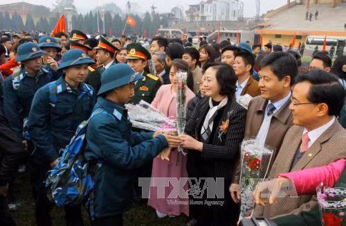 Quân khu 2 giao quân nhanh gọn, an toàn ảnh 1