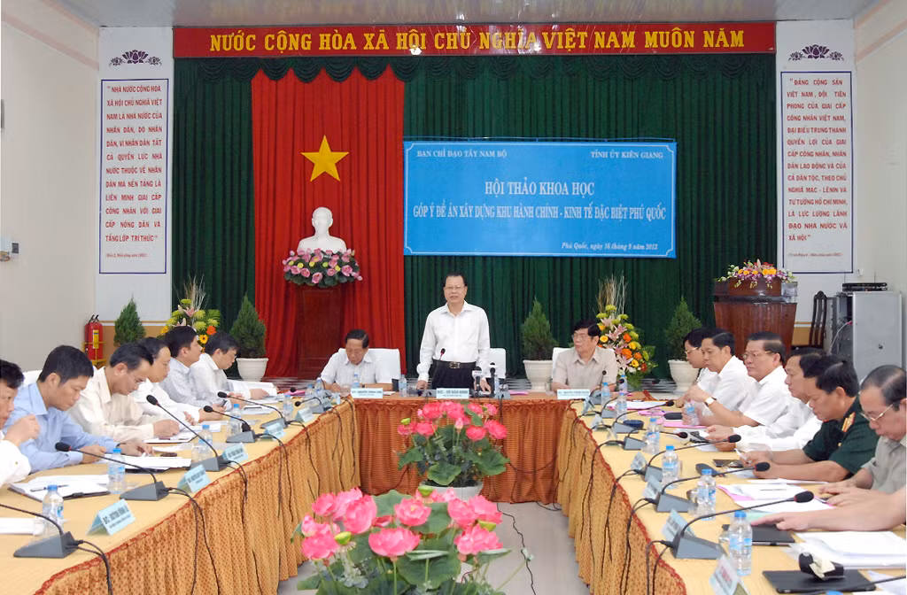 Hoàn thiện Đề án khu hành chính - kinh tế đặc biệt Phú Quốc ảnh 1