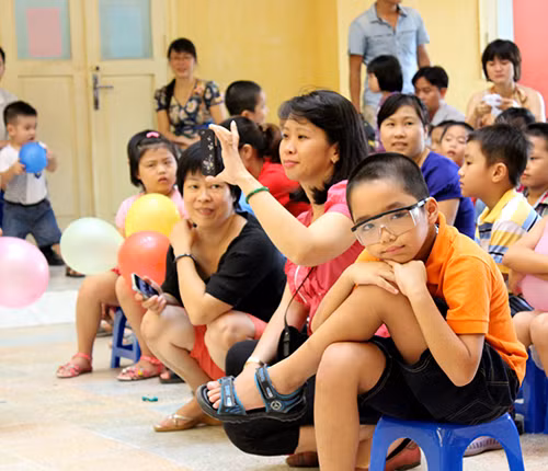 Tuổi thơ em với ánh trăng rằm ảnh 11