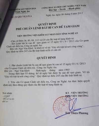 Về vụ kích động, gây rối ở xã Nghi Phương, Nghệ An - Bài 2: Hải, Khởi nhận tội, xin hưởng khoan hồng ảnh 3