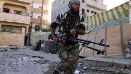 Mỹ giúp quân nổi dậy Syria đối phó vũ khí hóa học ảnh 1