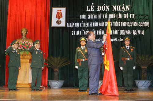 Kỷ niệm 55 năm Ngày truyền thống Bộ đội Biên phòng ảnh 1