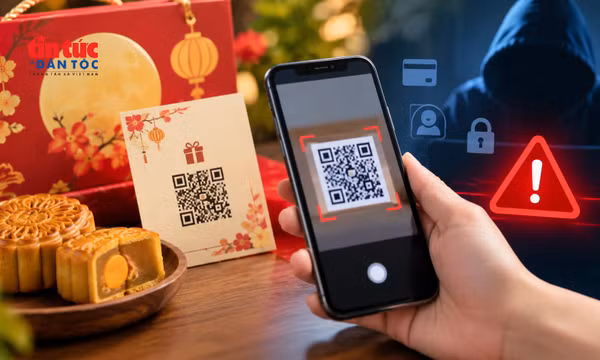 Cảnh giác thủ đoạn tặng quà Trung thu kèm mã QR để lừa đảo