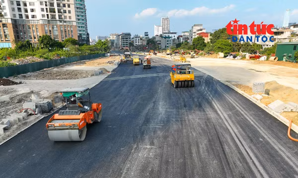 Vành đai 2,5 Hà Nội chạy đua tiến độ trước ngày thông xe