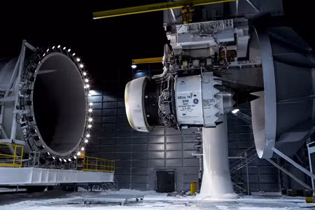 Xem General Electric thử động cơ máy bay phản lực ảnh 7