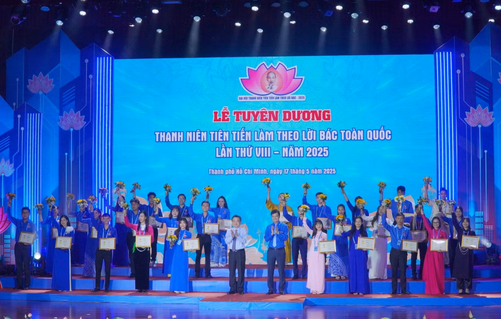 Lễ tuyên dương Thanh niên tiên tiến làm theo lời Bác toàn quốc lần thứ 8, năm 2025.