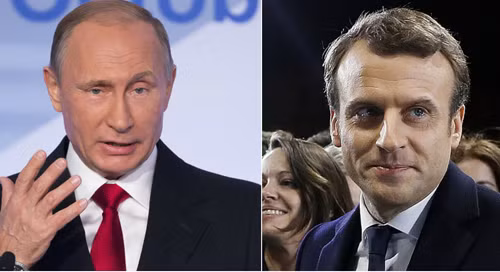 Tổng thống Nga sẵn sàng hợp tác với ông Macron ảnh 1