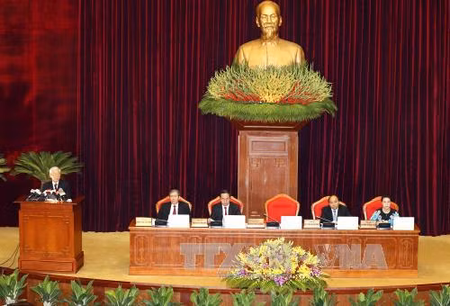 Khai mạc Hội nghị Trung ương 5: Thực hiện bài bản việc kiểm điểm tự phê bình và phê bình ảnh 1